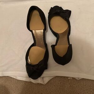 Size 7 Flonl black bow heels for dinner dancing and many many occasions